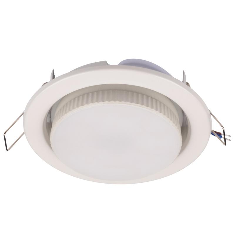 Светильник PGX53 10639.1 106х39мм под лампу GX53 до 20Вт встраив. бел. (пакет) JazzWay 5067080