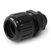 Муфта вводная усиленная ВМУ-ГТ-16 (М20) IP68 d16мм для гофрированной трубы черн. Промрукав PR08.3276