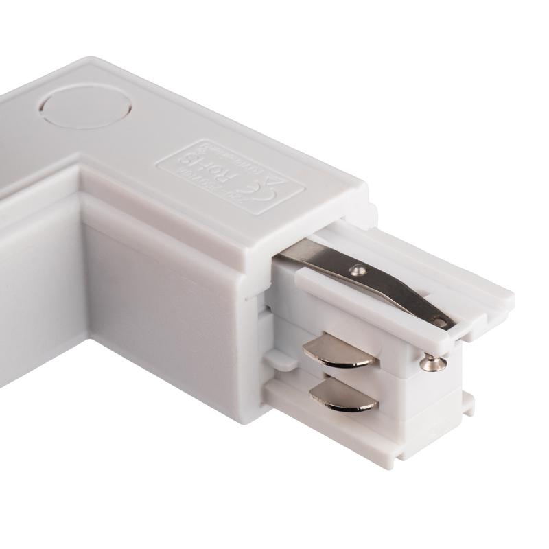 Аксессуар к шинопроводу трехфазному 3P PTR CL-WH INT коннектор внутренний Pro+ бел. JazzWay 5063099