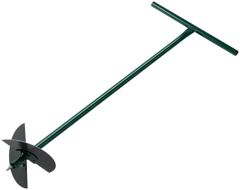 Бур садовый L1000мм 2 насадки 150мм и 200мм КУРС 77241