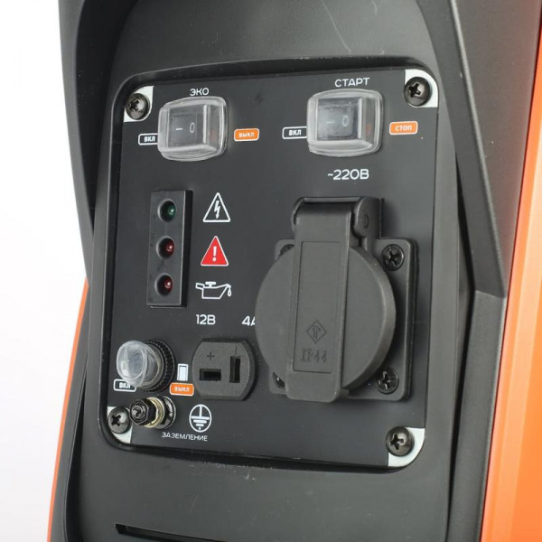 Бензогенератор инверторный GP 1000i 0.7/0.9кВт уровень шума 58 dB 8.5кг PATRIOT 474101025